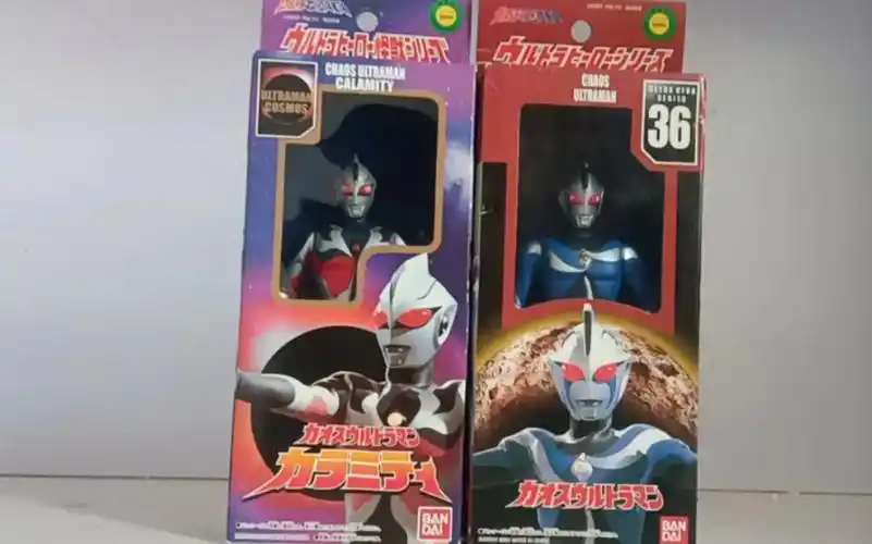 灾厄降临!混沌卡欧斯高斯蓝,卡欧斯红克莱美第17cm盒装软胶