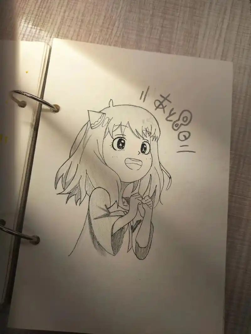 "哇酷哇酷"#简笔画 #临摹 #iu #阿尼亚 #上热门 @ - 抖音