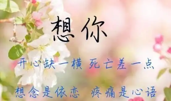 如果你是一条鱼,我要一张渔网来抓你;如果你是一座山,我愿意做山边的