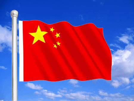 国旗飘飘敬先锋,众志成城抗疫情