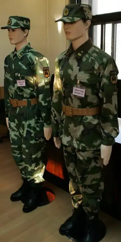 求武警07式,正装,迷彩和作训服图片!