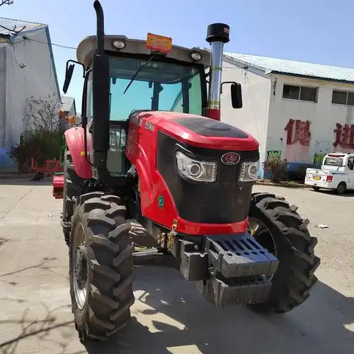 国补农用四轮拖拉机 904带配重拖拉机四驱四轮 轮距可调农用车