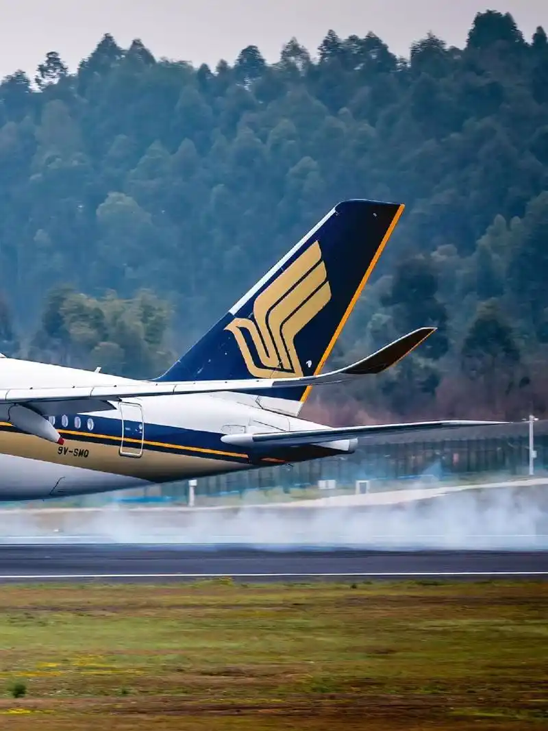 新加坡航空 空客a350-900大图欣赏 新加坡航空有限公司(简称新航;马来