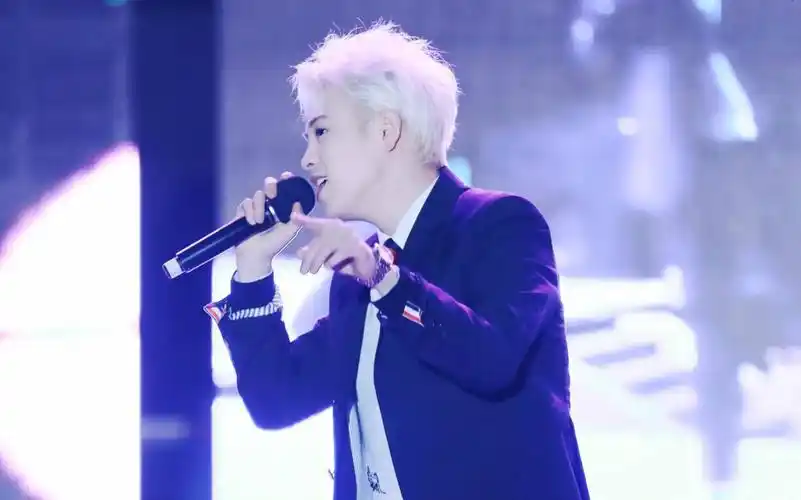 block b bastarz表志勋po《查理·卓别林》150425竖屏直拍,这是白发