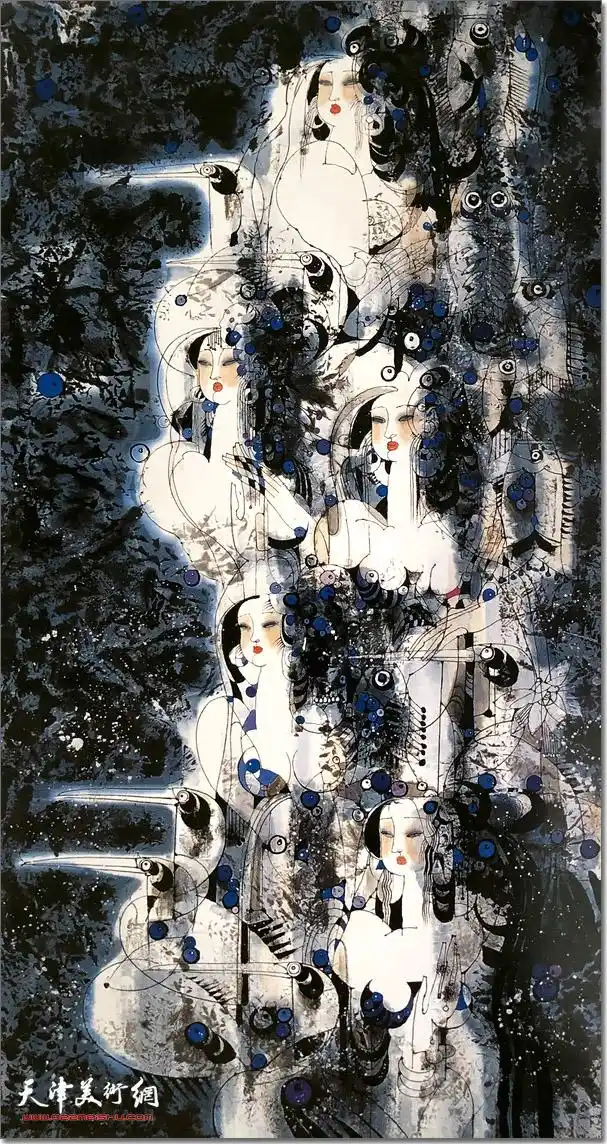 艺术高清 > 正文    在多个城市举办个人画展,作品入选四,五,六届全国