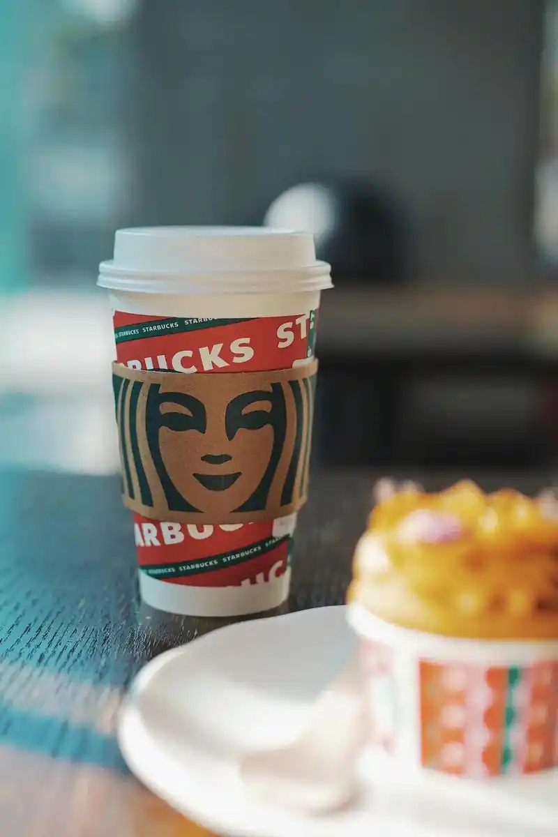 美食图片高清无水印 #星巴克太妃榛果拿铁 - 抖音