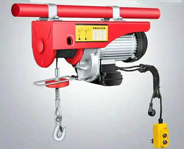 微型电动葫芦,吊机是如何使用单相电机控制上升,下降