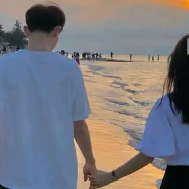 情头一男一女霸气高冷-情侣头像-糖果壁纸