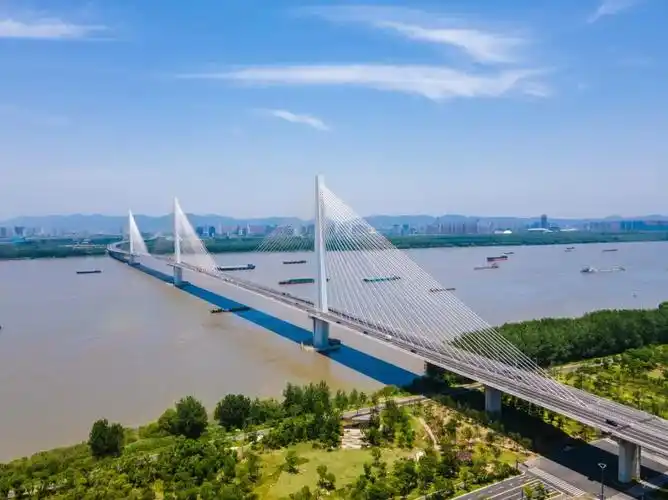 最高分!江心洲长江大桥通过交通部竣工验收_荔枝网新闻