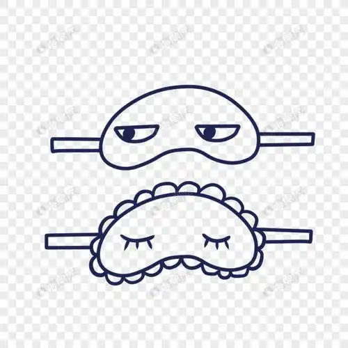 手工眼罩简笔画