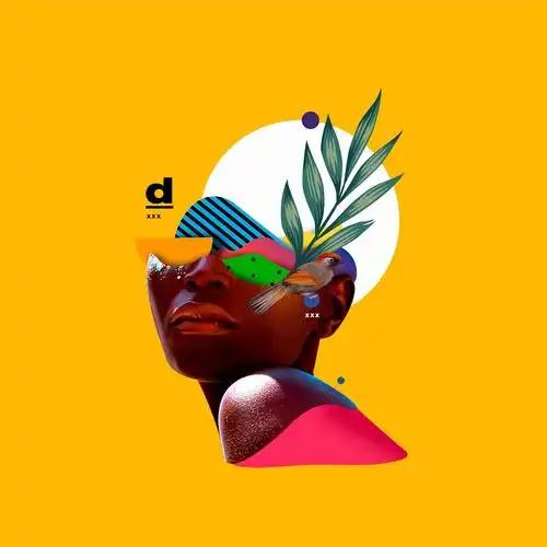 henry flores创意人物拼贴画作品 - 设计之家