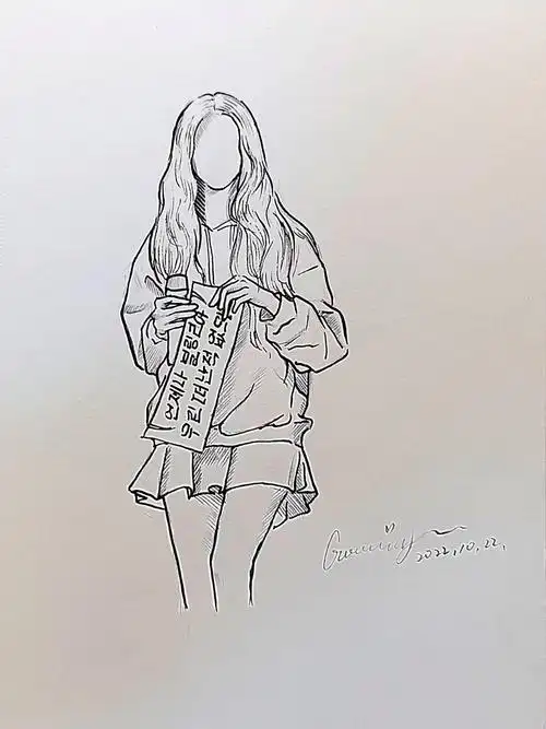 金智秀jisoo  #jisoo  #画画  #手绘