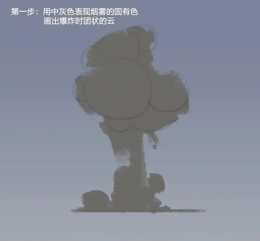 爆炸特效的画法.#板绘 #厚涂 #原画设计 #干货分享 #零 - 抖音