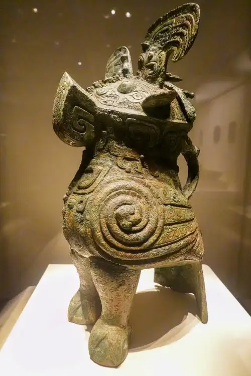 国家博物馆历史文物妇好铜鸮尊