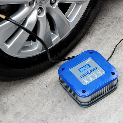 汽车车载充气泵便携式12v轮胎打气气泵家两用小轿车车载充气泵