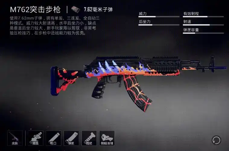 和平精英步枪之王是哪个?m762最佳使用方式,阿神教学一步到位