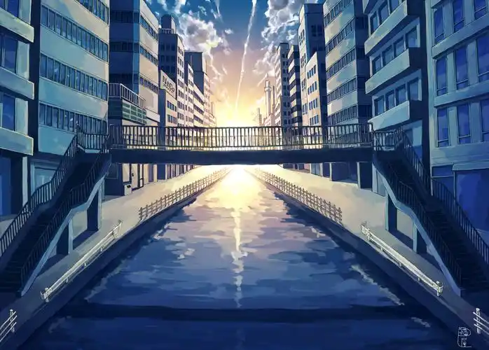 都市之美p站天桥插画特辑