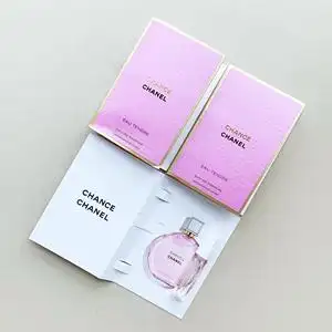 香奈儿chanel粉色邂逅/no.5号香水1.5ml小样浓香edp试管带喷头