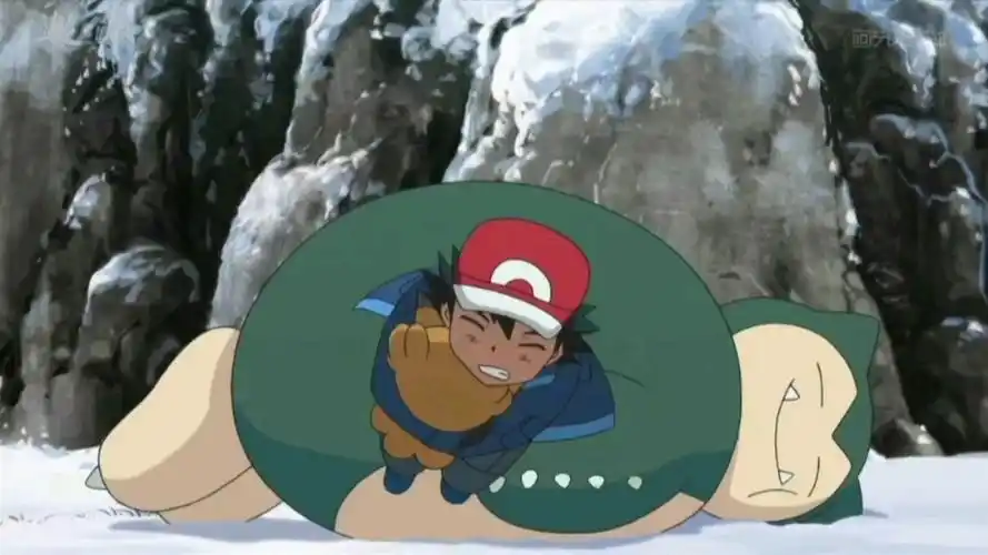 睡着的卡比兽 随便翻个身都相当于泰山压顶技能了_哔哩哔哩_bilibili