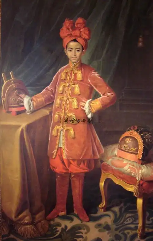西方人绘制的越南阮朝皇帝画像从这些帝王长相就能看出越南国运