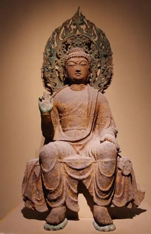 "铁佛像"(唐代).