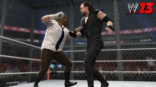 wwe 13 - game screenshot at riot pixels