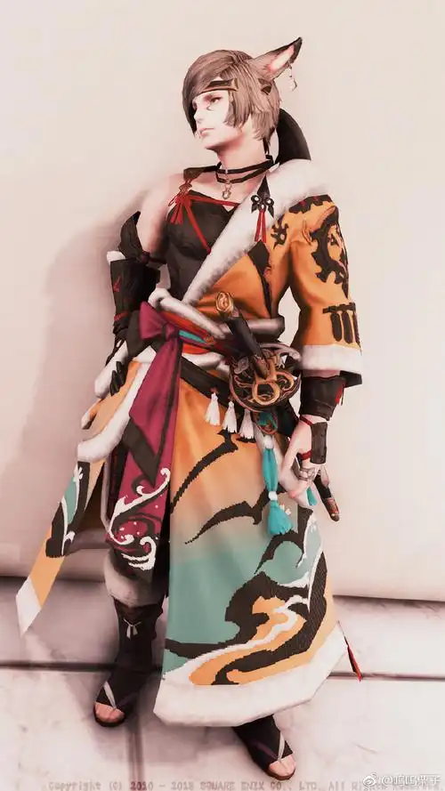 ff14#借朋友的号去看新外观,顺便拍了一下朋友号上的飞燕衣服~~真