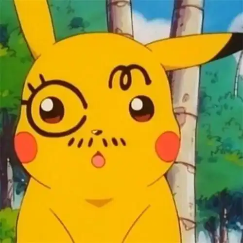 宠物小精灵 头像 皮卡丘