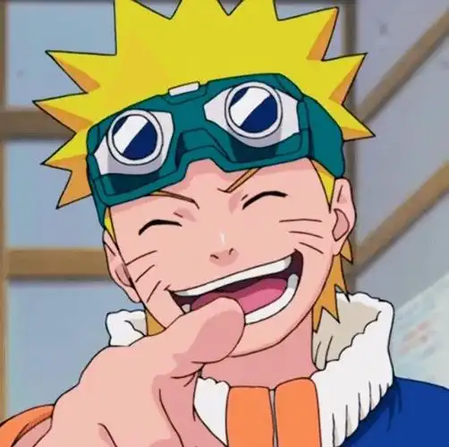 漩涡鸣人自截头像无时不刻都是爽朗的笑容