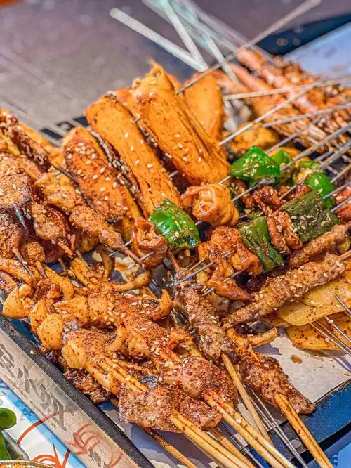 来安小妞正宗东北烤串让你瞬间不想再吃其