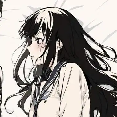 黑白系列动漫情头个性好看 日系黑白动漫情头超酷_情侣头像_美头网