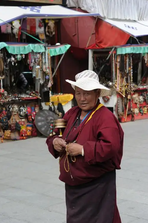 藏区风情～转经轮