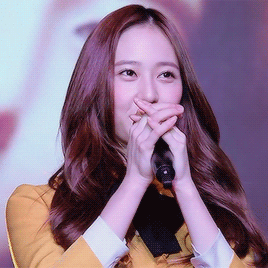 郑秀晶美女可爱女神gif动图_动态图_表情包下载_soogif