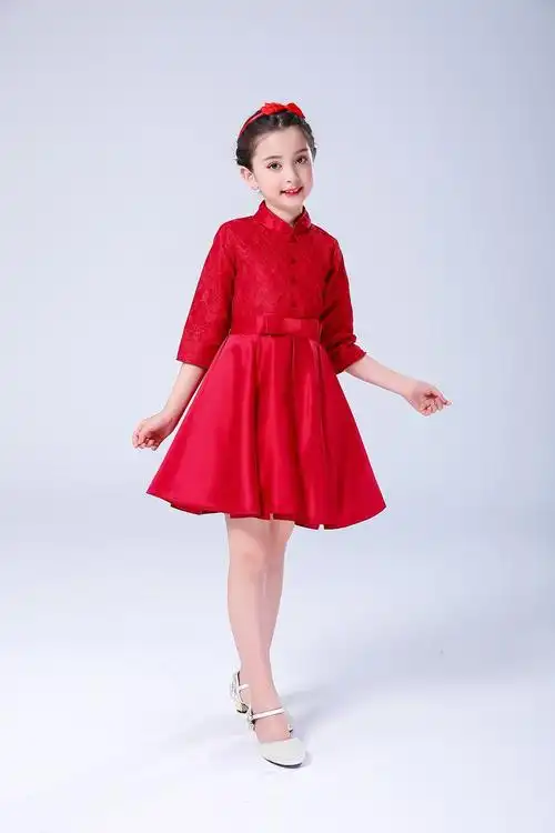 brangdy儿童演讲服装国庆节儿童合唱团演出服装中学生小学生初中生