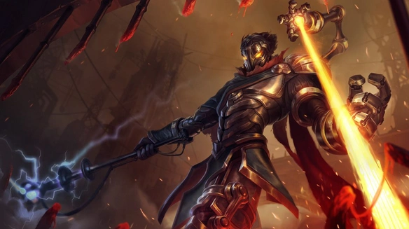 lol机械先驱维克托新原画欣赏 维克托新技能图标一览