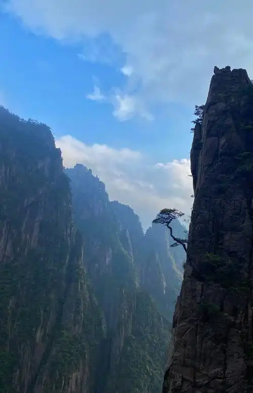 黄山#黄山,位于安徽省黄山市,是中国著名的风景名胜区和世界文化与