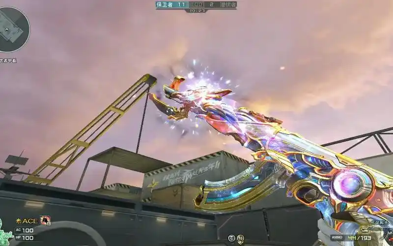 穿越火线:全新生化加强传说级武器传说辉光,生化模式专属击退弹