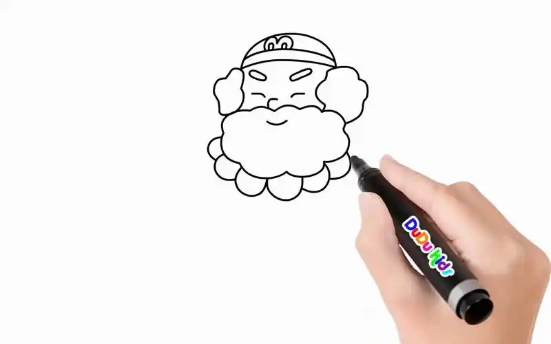 怎样画沙和尚简笔画