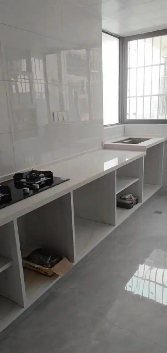 用瓷砖和水泥做的橱柜,听说比普通橱柜好用多了!