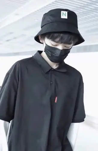 宋亚轩同款帽子百搭清新no21字母黑色盆帽时代帽子