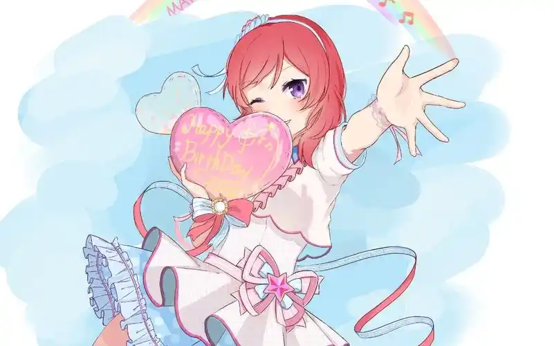 绘画过程听歌向小真姬