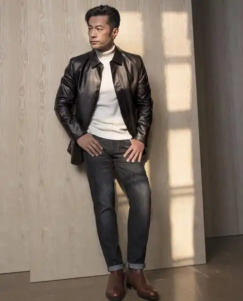 谭凯时装大片曝光跟着魅力绅士学穿搭