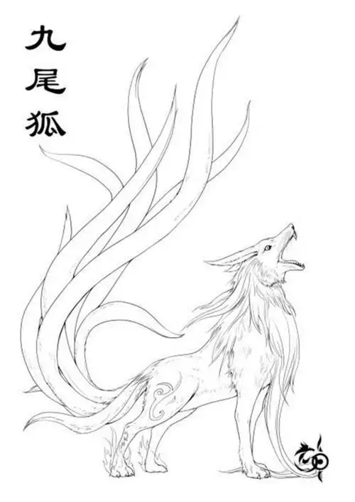 上古神兽简笔画最简