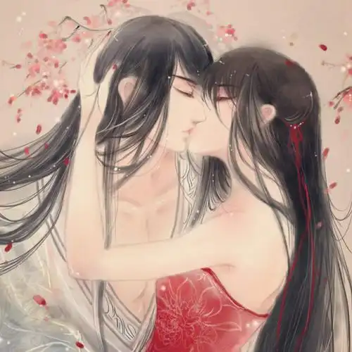 亲吻佳人_微信情侣头像图片_扣扣居