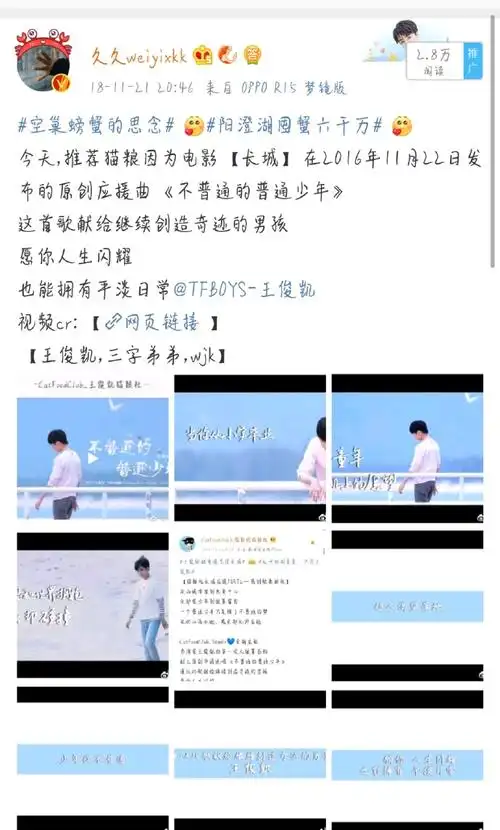 王俊凯2019爱你久久##从开始到未来,只为王俊凯#凯家应援曲不完