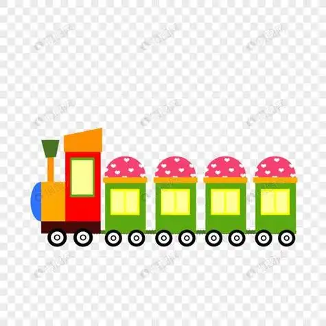 小火车简笔画图片彩色 小火车简笔画图片彩色自制最简单