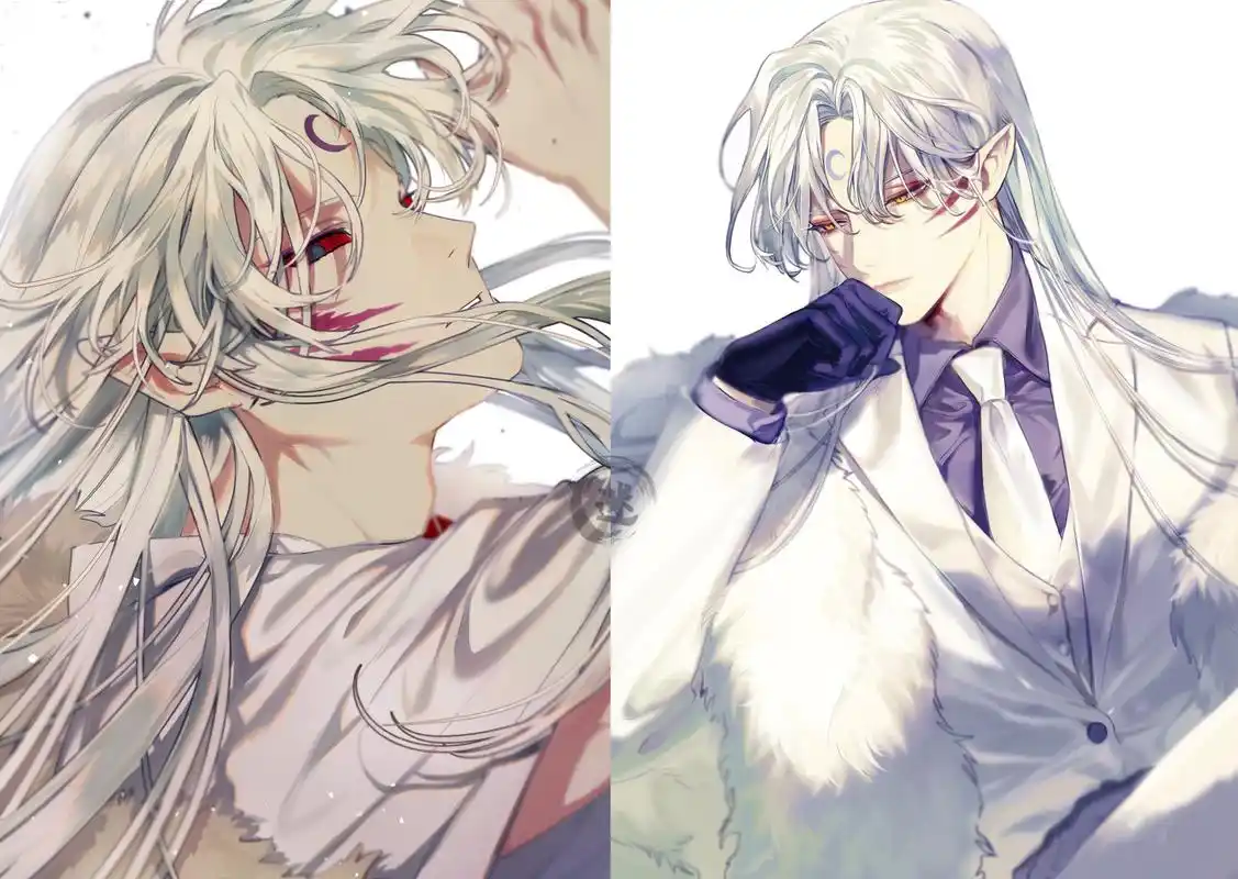 西装大佬杀生丸动漫vs真人同样惊艳黑西装犬夜叉真是人间绝色