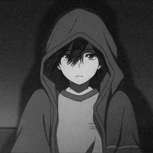 黑白头像伤感高冷图片