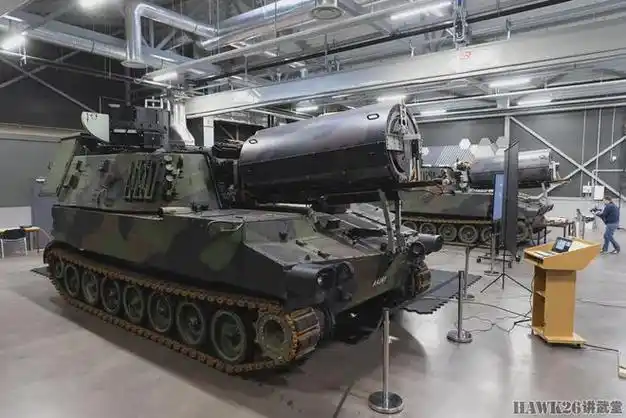 拉脱维亚m109自行榴弹炮模拟器投入使用 乌克兰军人或接受训练