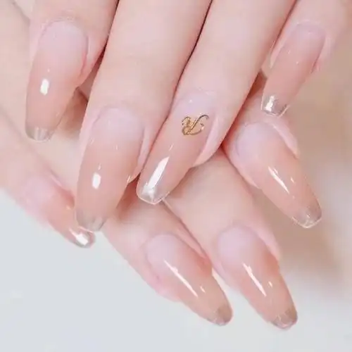 好看的梯形美甲97  简约又时尚07  喜欢长指甲的小仙女看过来